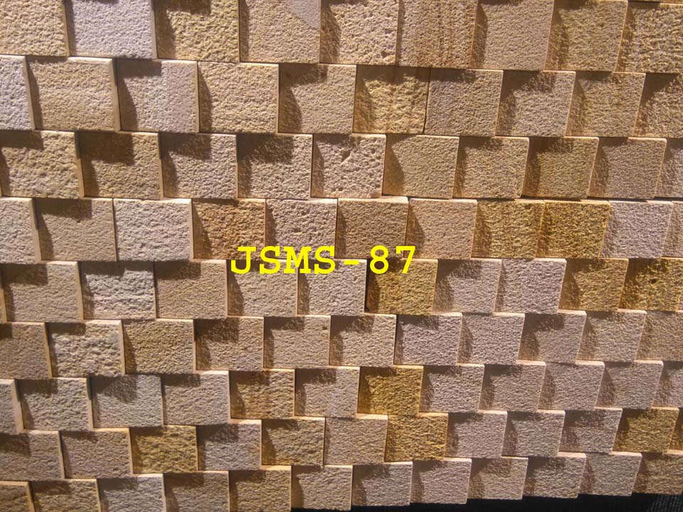 Latest Modern Popular Brick Pattern Stone Mosaic Tile For Interior and Exterior Wall